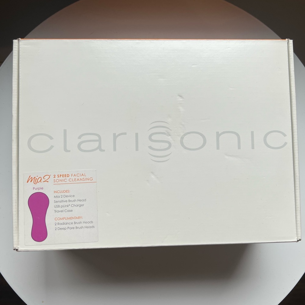 Brand New Clarisonic Mia 2 Sonic Cleansing System - Purple